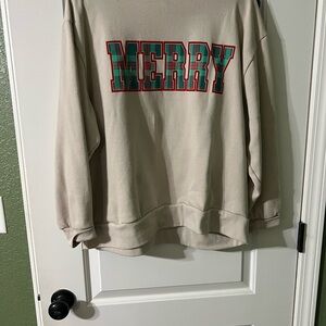 State of Mind Beige 'Merry' Sweatshirt